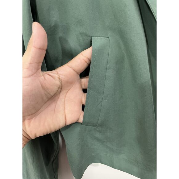 Eileen Fisher Drapey Tencel Blend Jacket S Quiet Luxury Minimalist Scandi Crop - Picture 6 of 15